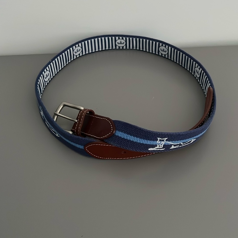 Peter Millar Size 38 golf belt